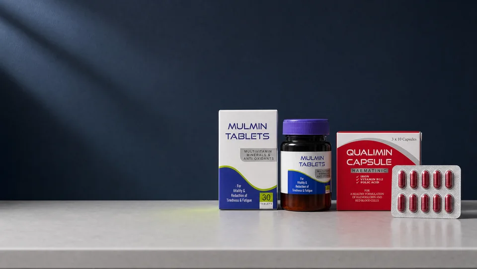 Mulmin Tablets and Qualimin Capsules from Omanfields